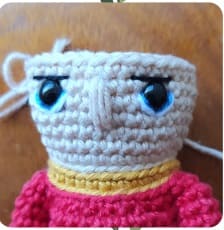 Crochet Doll Tin Soldier PDF Free Amigurumi Patterns Head2