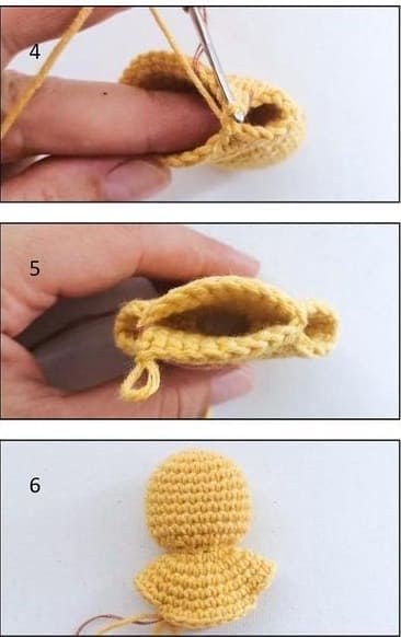 Easy Crochet Gingerbread Man Free Amigurumi Patterns PDF Body2