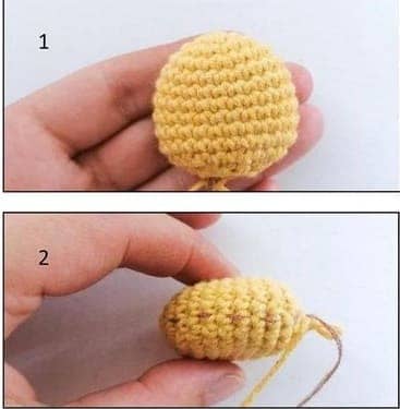 Easy Crochet Gingerbread Man Free Amigurumi Patterns PDF Head2