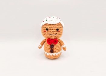 Gretel The Crochet Gingerbread Man Amigurumi Free Pattern