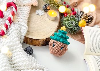 Tiny Crochet Christmas Tree Amigurumi Free Pattern
