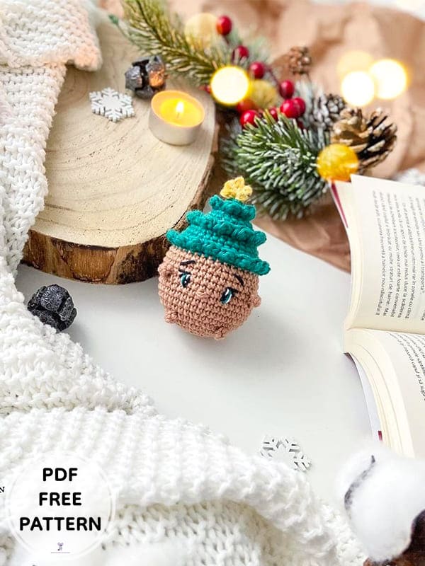 Tiny Crochet Christmas Tree Amigurumi Free Pattern 500+ PDF Passo a